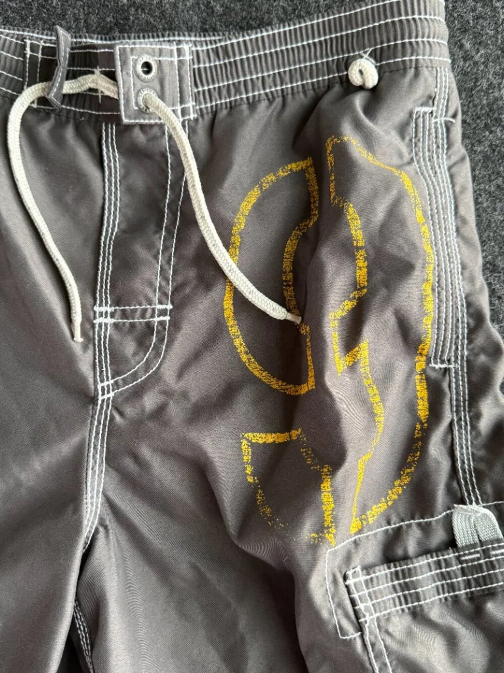 GapKids Boys Size 12 Fish Graphic Swim Trunks